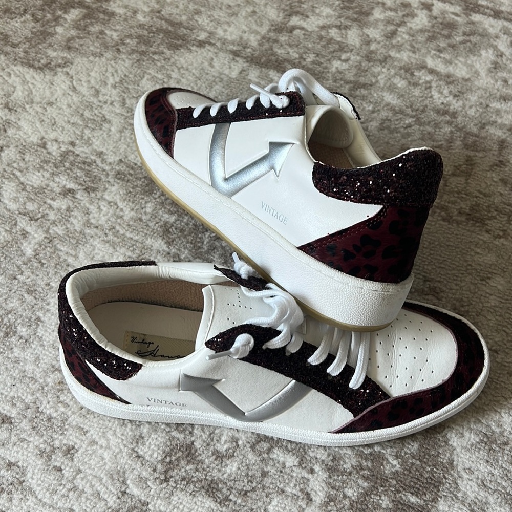 COPY - Vintage Havana South Sneakers: Wild Plum: Maroon Size 11